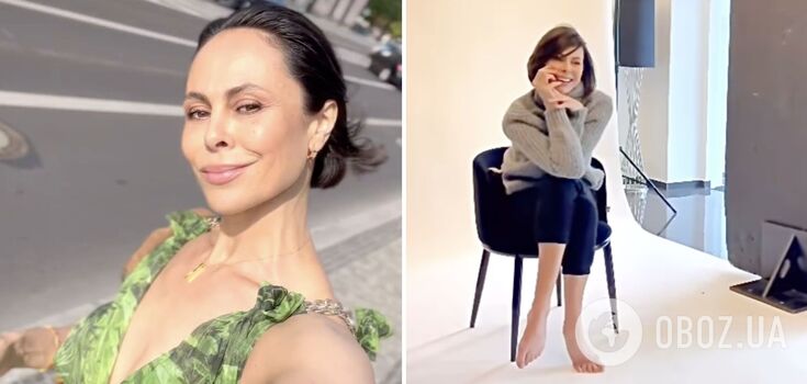 Klychko's ex-wife became a model, showing her first professional photos