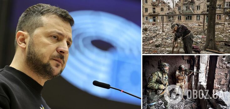"Ukraine can win": Zelenskyy commented on the situation in Avdiivka and pointed out the risks for Europe