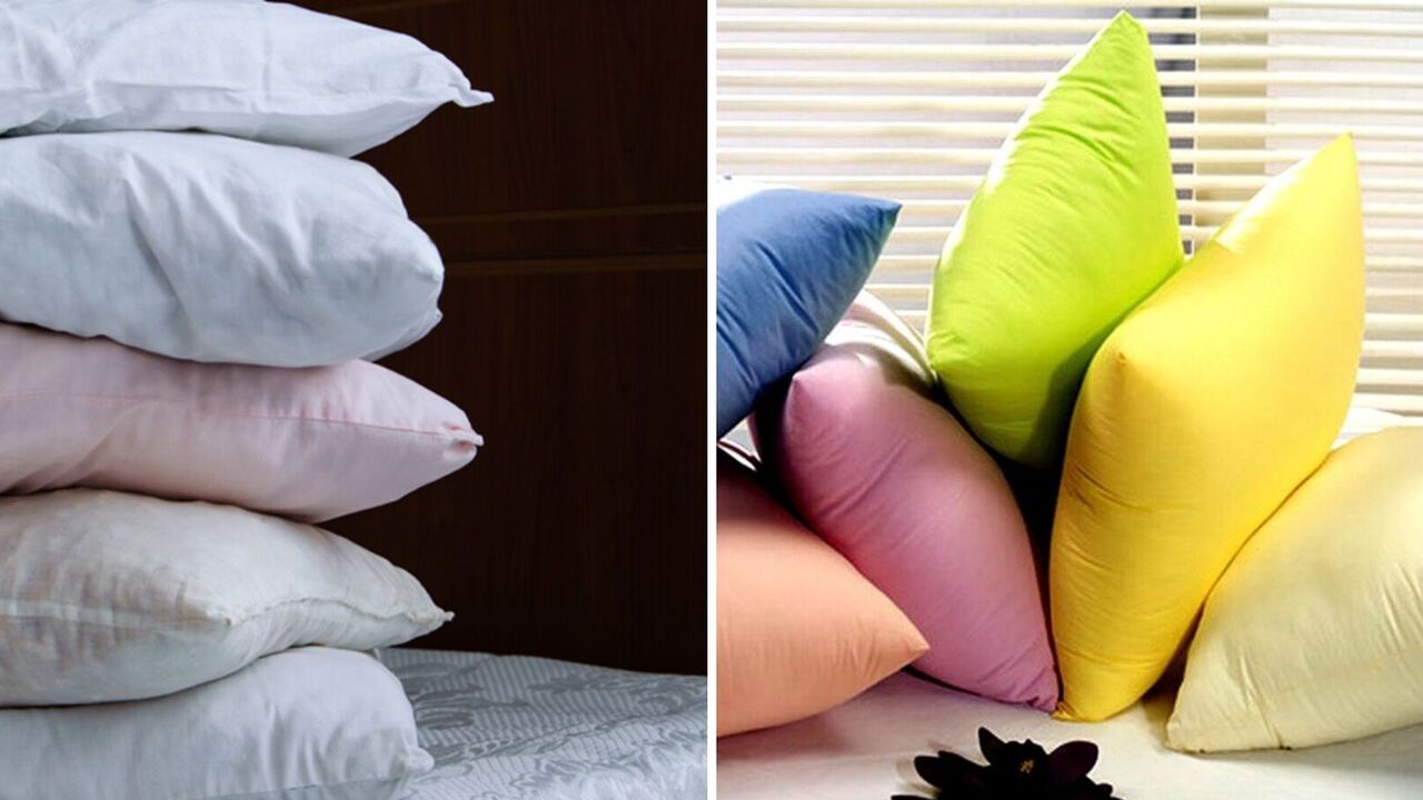 How to get rid of yellow stains on pillows