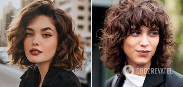 Five best haircuts for curly hair that will make your look sophisticated. Photo