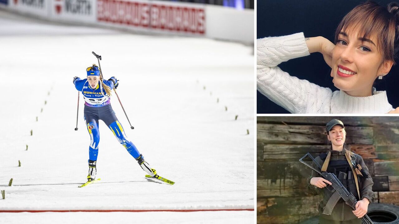 The most beautiful biathlete of Ukraine, who served in the Armed Forces of Ukraine, competed in the mass start at the World Championships for the first time in her life