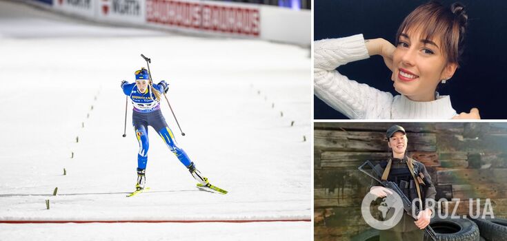 The most beautiful biathlete of Ukraine, who served in the Armed Forces of Ukraine, competed in the mass start at the World Championships for the first time in her life