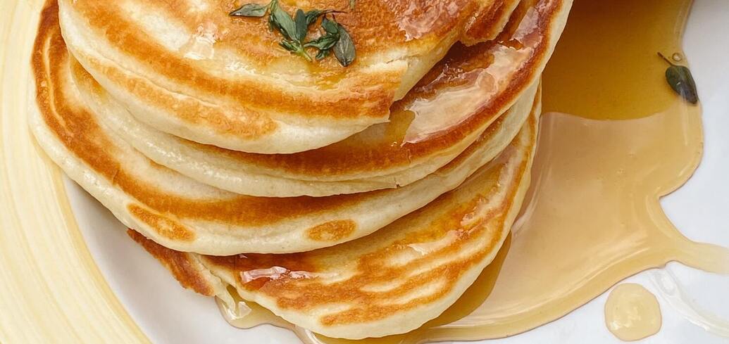 Homemade pancakes