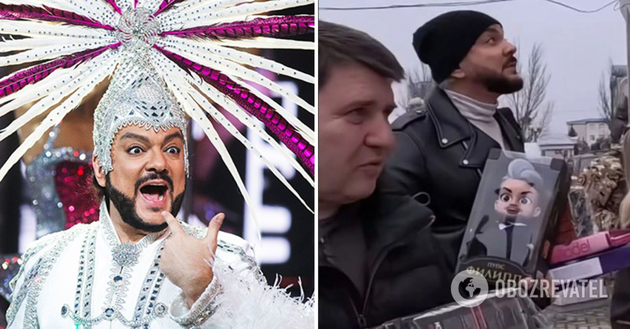 "What are you looking at?" Kirkorov frightened and brought to tears the daughter of a Wagnerian who lost his legs in the war against Ukraine