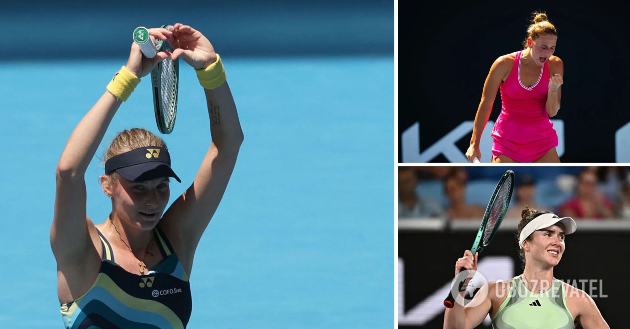 Ukraine has set a historic record in the ranking of the best tennis players in the world