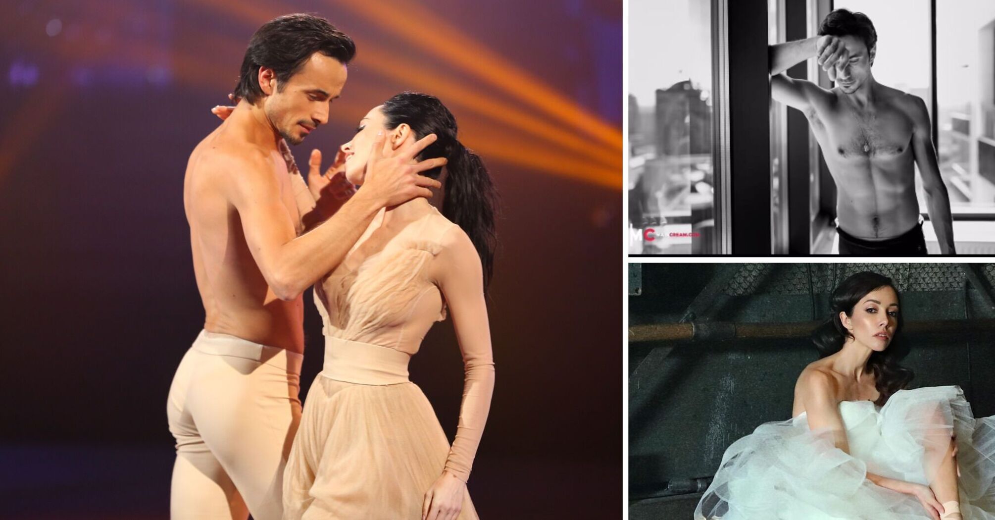 Wedding dress and naked torso. Kateryna Kukhar and Oleksandr Stoianov fueled divorce rumors with eloquent photos