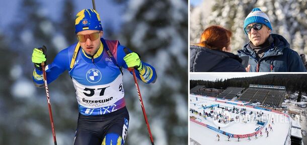 The world biathlon champion was removed from the Ukrainian national team for the 2024 World Cup relay