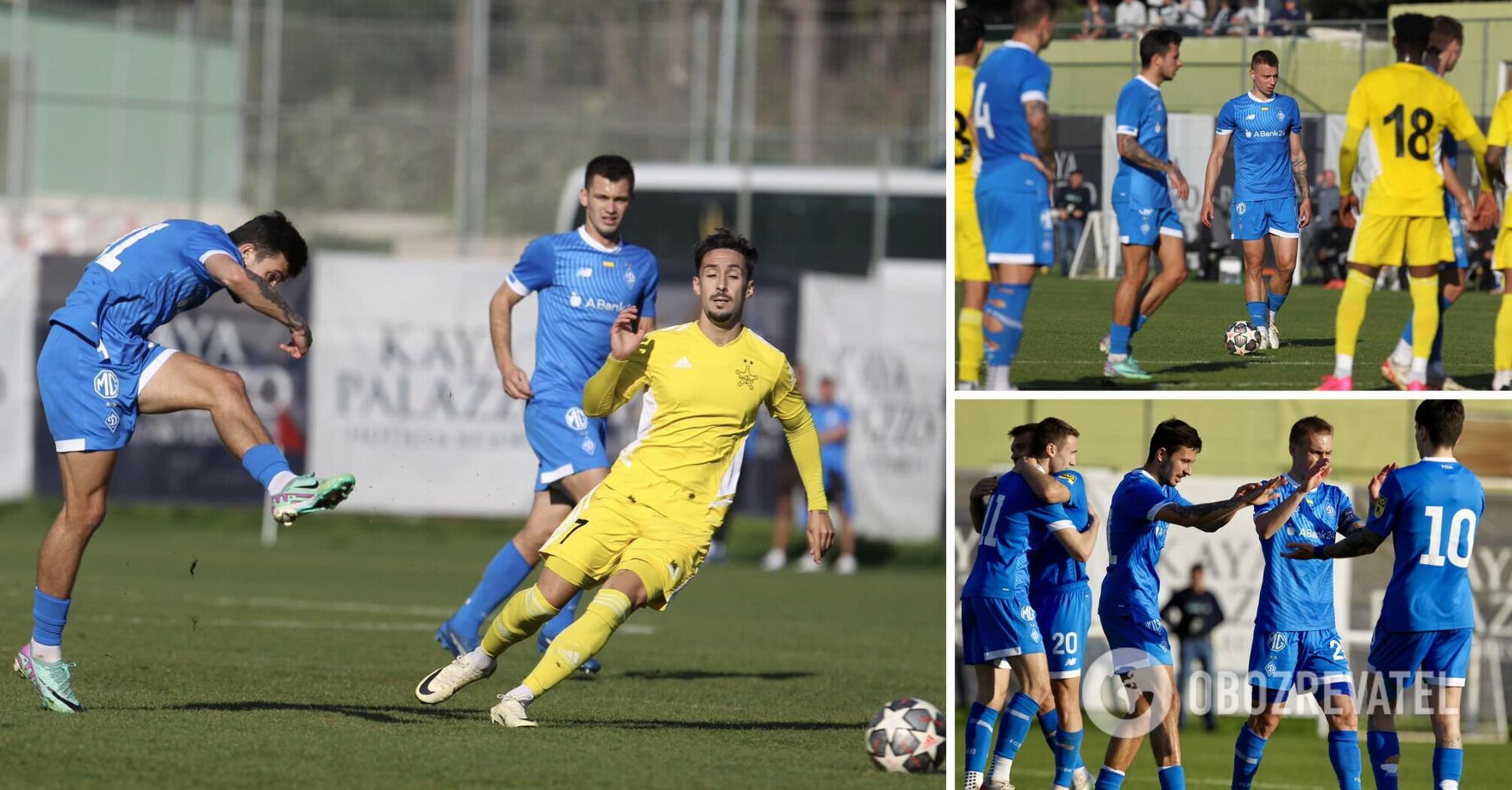 Dynamo defeated 20-time champion Moldova before returning to Ukraine. Video.