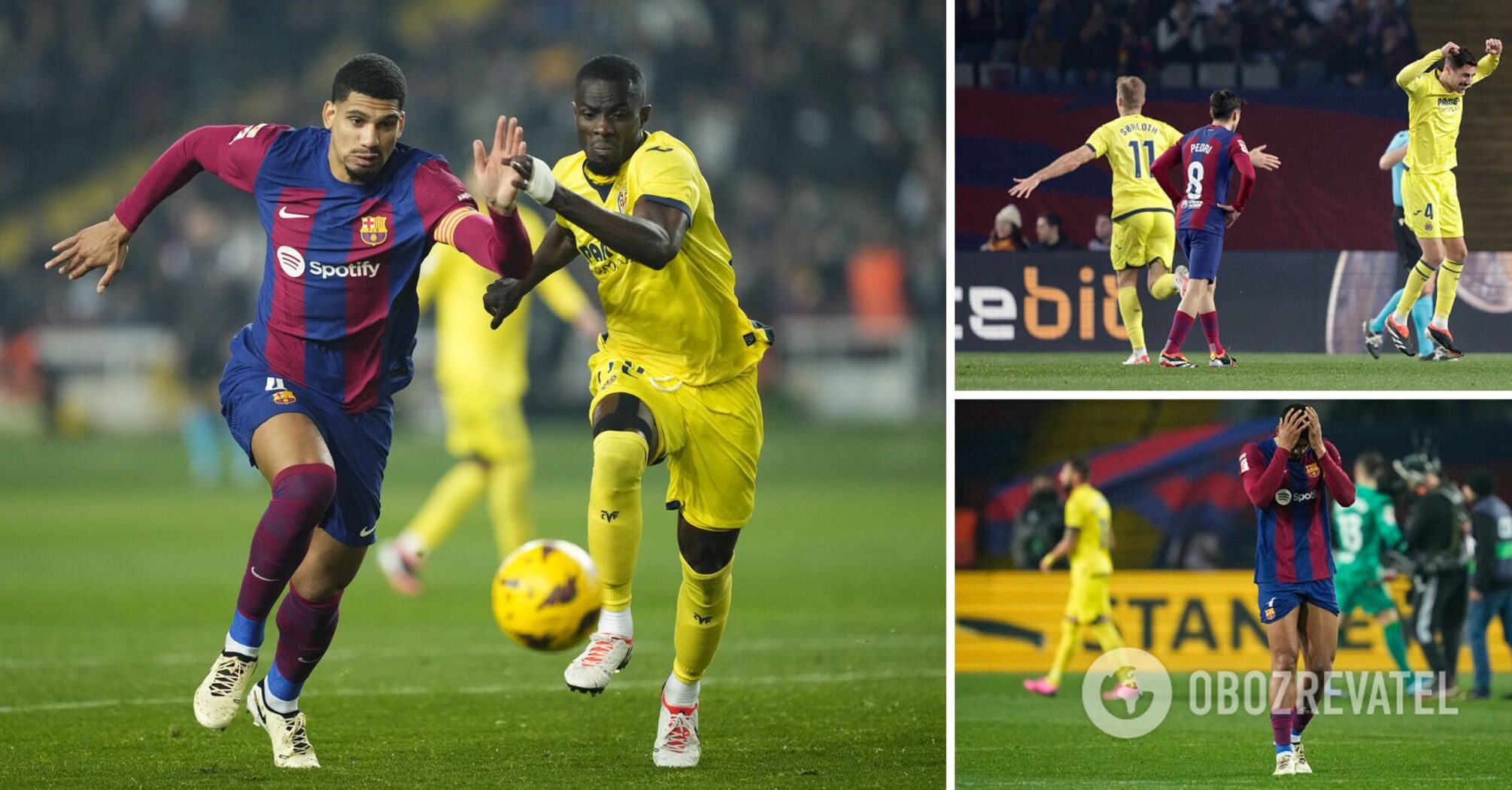 Scandal of the day. "Barcelona fought back from 0-2, but lost 3-5, conceding in the 99th and 102nd minutes. Video