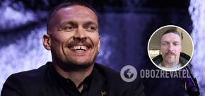 For the first time, Usyk reacted to the cancellation of the fight with Fury. Video