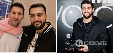 Football legend Messi was photographed with the Russian "singer of the year" Jony, who betrayed Ukrainian fans