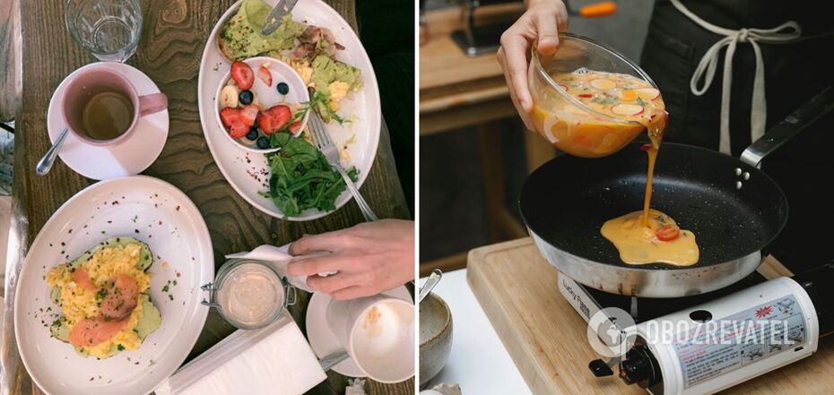 Technologia gotowania omletów