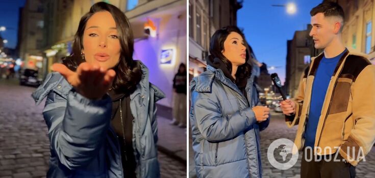 "Simple, pleasant and normal lips". Zlata Ognjevic in a 1400 UAH jacket with the symbol of the destroyed Moscow became the star of the network