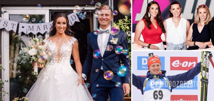 The Ukrainian biathlon star fell in love with a famous Swiss woman and unwittingly became related to a Putin fan: the romance began in the sky and survived the Covid