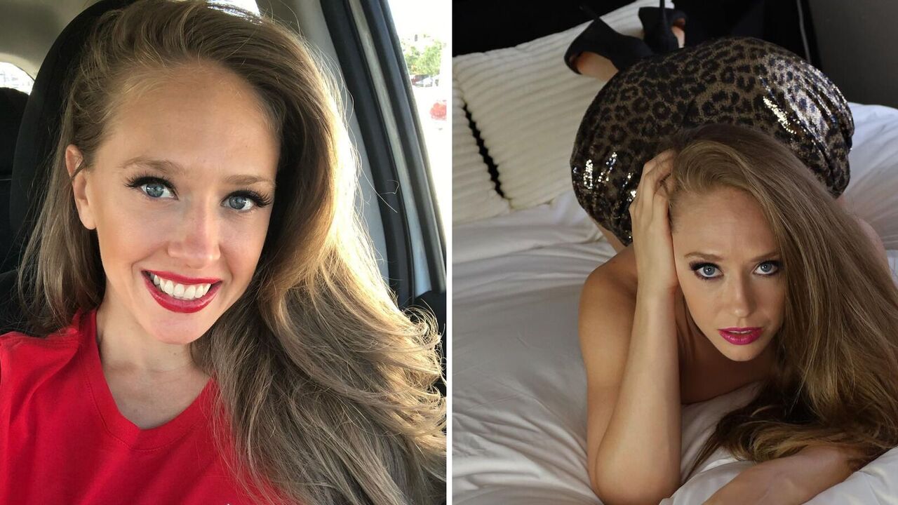 36-year-old model and adult film star Kagney Lynn Carter committed suicide. Photo