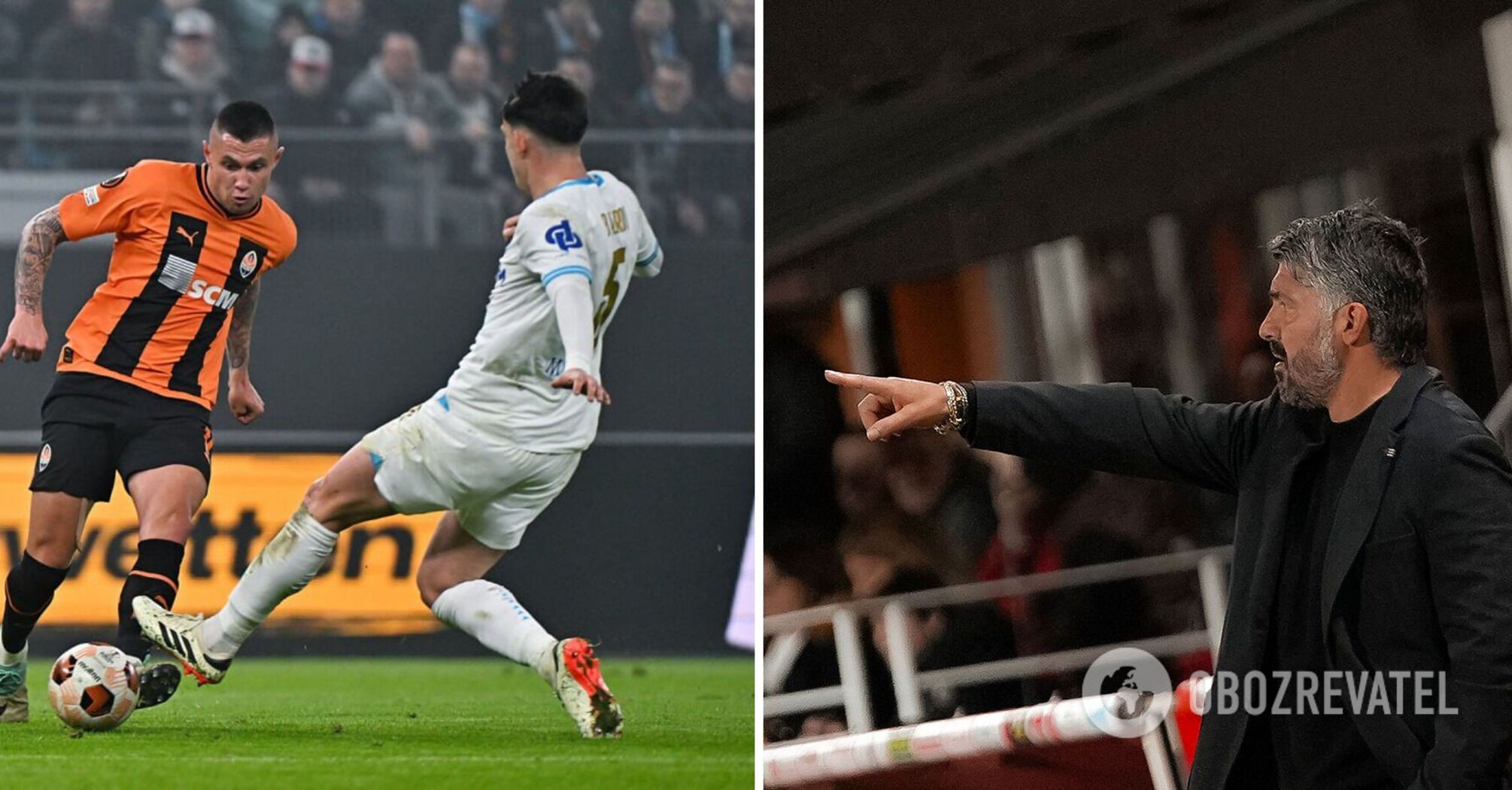 "Marseille took a radical step and announced the resignation of their head coach two days before the match with Shakhtar.