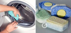 Jak wyczyścić całą pralkę: tylko jeden produkt