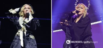 Madonna została upuszczona na scenę podczas koncertu w Seattle: piosenkarka spektakularnie 'skręcona'. Wideo