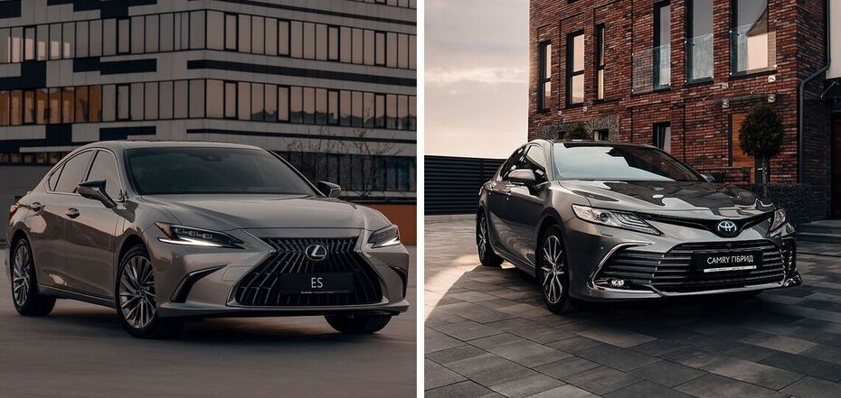 Сравнение характеристик автомобилей Lexus и Toyota