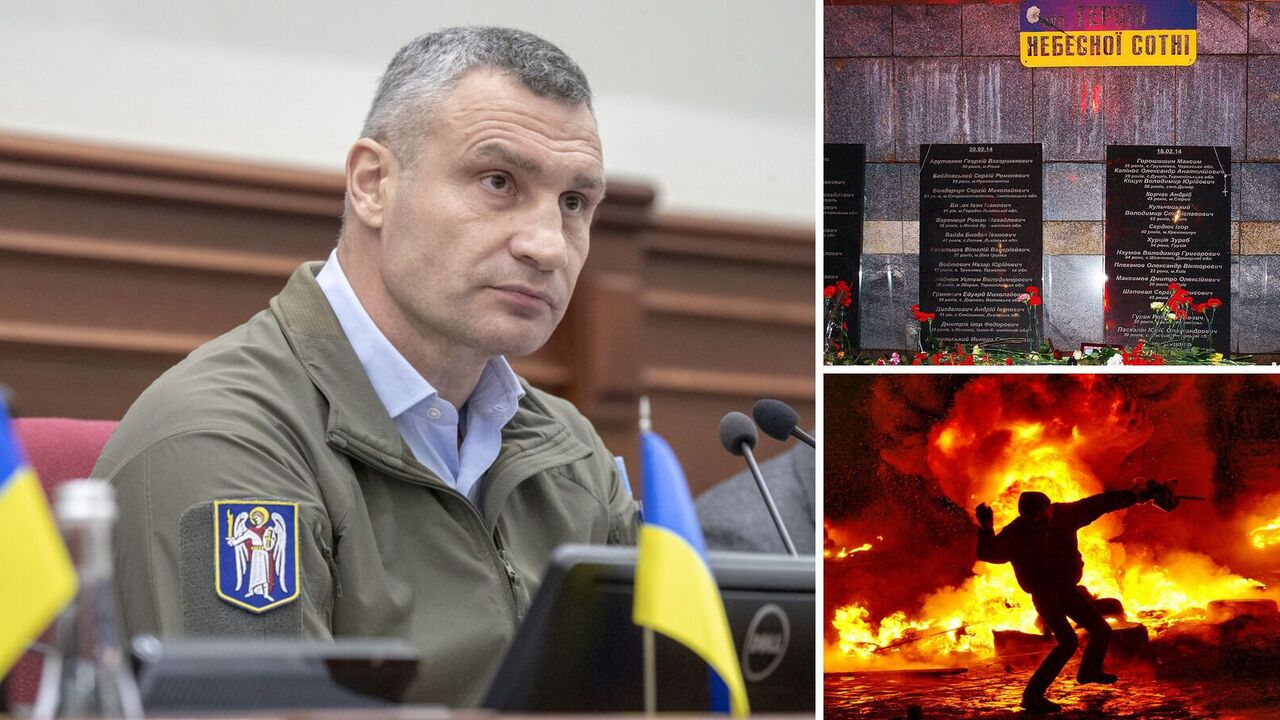 Vitali Klitschko honored the memory of the Heavenly Hundred Heroes