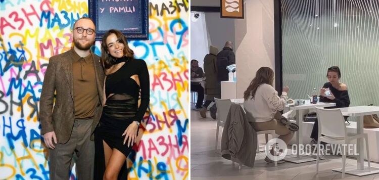 All in black and glasses. For the first time since the Hrynkevych scandal, Sonia Morozyuk was spotted in public. Photo.