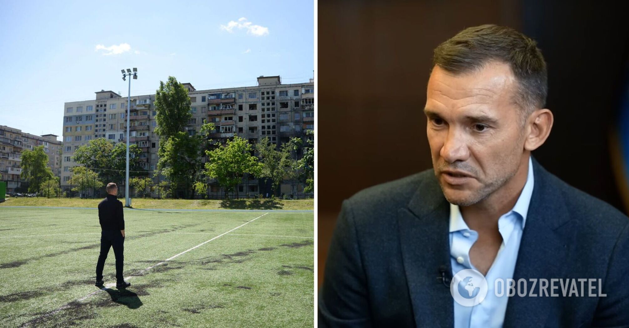 "It has flown": Andriy Shevchenko's house in Kyiv has come under fire several times