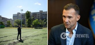 'It has flown': Andriy Shevchenko's house in Kyiv has come under fire several times