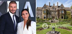 Royalty and rustic chic: what the Beckham's famous $15 million home, which was dubbed 'Beckingham Palace', looks like