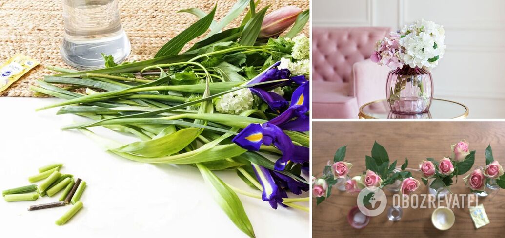 How to keep a bouquet of flowers fresh longer: ingenious tricks