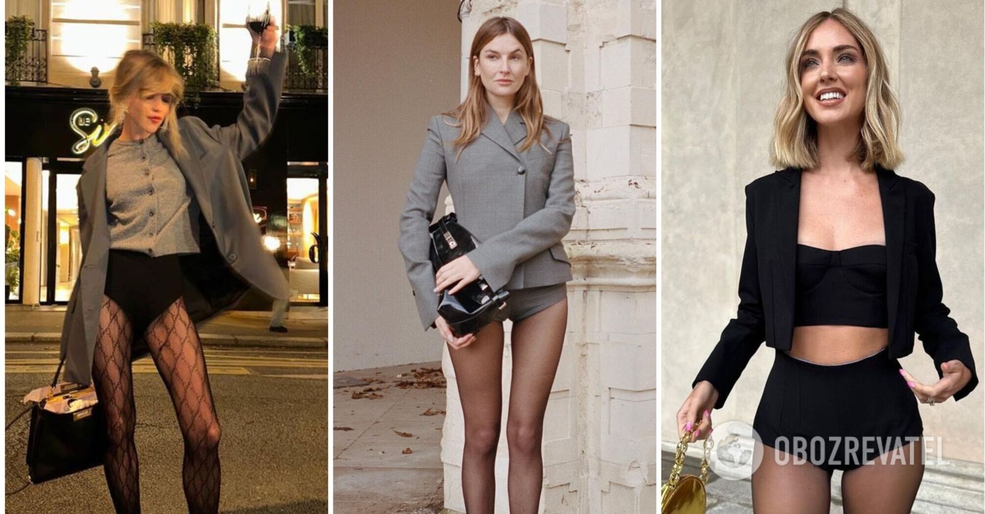 Underwear as outerwear: how to wear the confusing 2024 "no pants" trend