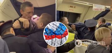 Pijani jak flaki z olejem rosyjscy małżonkowie na pokładzie samolotu do Kolombo - wideo