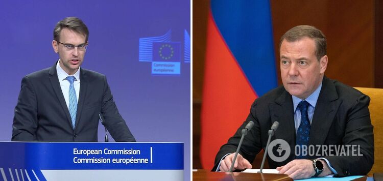 'Doesn't hide his diagnosis': the EU trolls Medvedev, who once again dreamed of Kyiv and Odesa