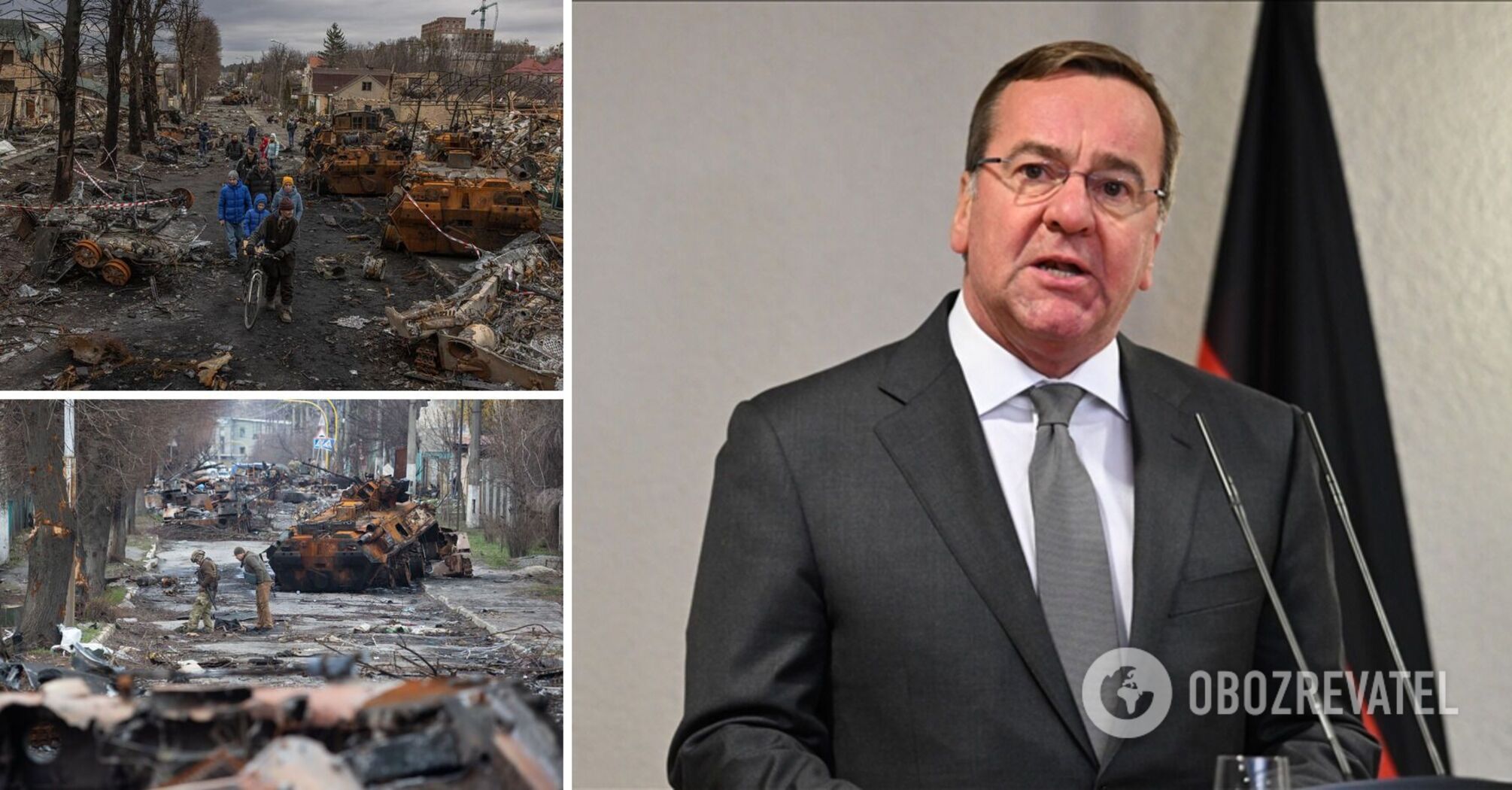 Pistorius speaks about Russia's war against Ukraine