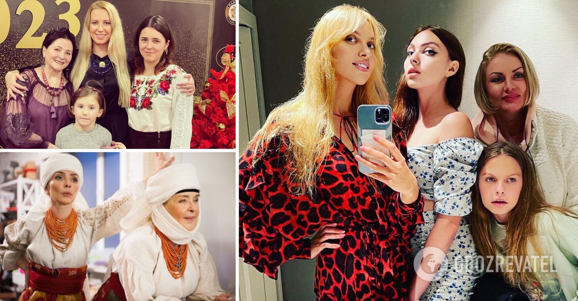 Matvienko, Rogovtseva, Polyakova and other celebrities who have proven the strong bond between three generations of women. Photos.