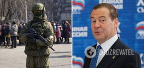 'Na reedukację': Miedwiediew mówi, że mieszkańcy okupowanych terytoriów Ukrainy, którzy wzięli rosyjskie paszporty, powinni zostać wysłani do obozów na Syberii