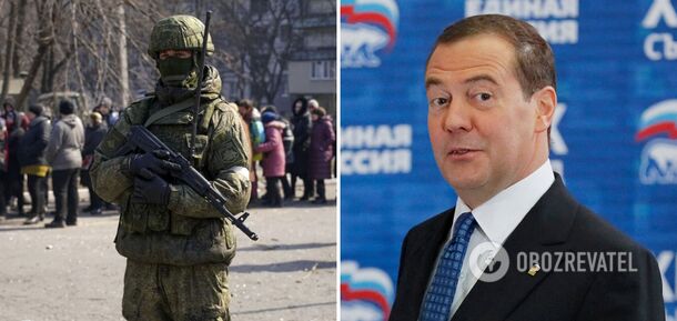 'For re-education': Medvedev says that residents of the occupied territories of Ukraine who took Russian passports should be sent to camps in Siberia
