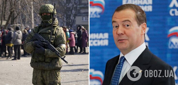 "For re-education": Medvedev says that residents of the occupied territories of Ukraine who took Russian passports should be sent to camps in Siberia