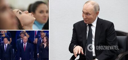 'Kabaeva's replacement?' Putin appeared at the opening of the tournament for the first time with his 'new mistress'. Photo