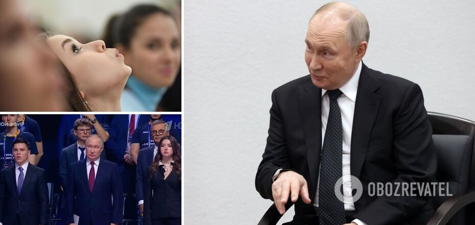 "Kabaeva's replacement?" Putin appeared at the opening of the tournament for the first time with his "new mistress". Photo