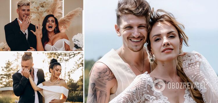 What MamaRika, KOLA and other Ukrainian stars looked like on their wedding day. Photo