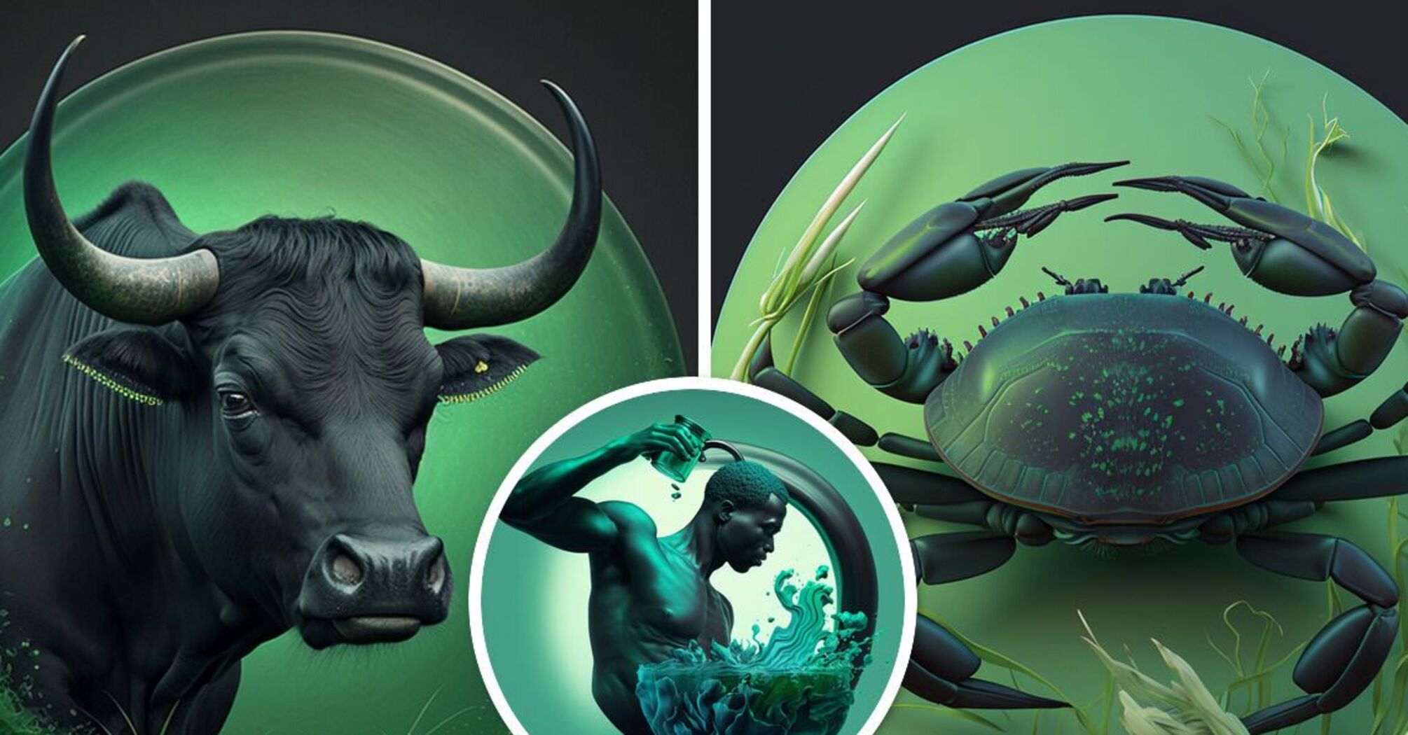 Гороскоп для трех знаков зодиака