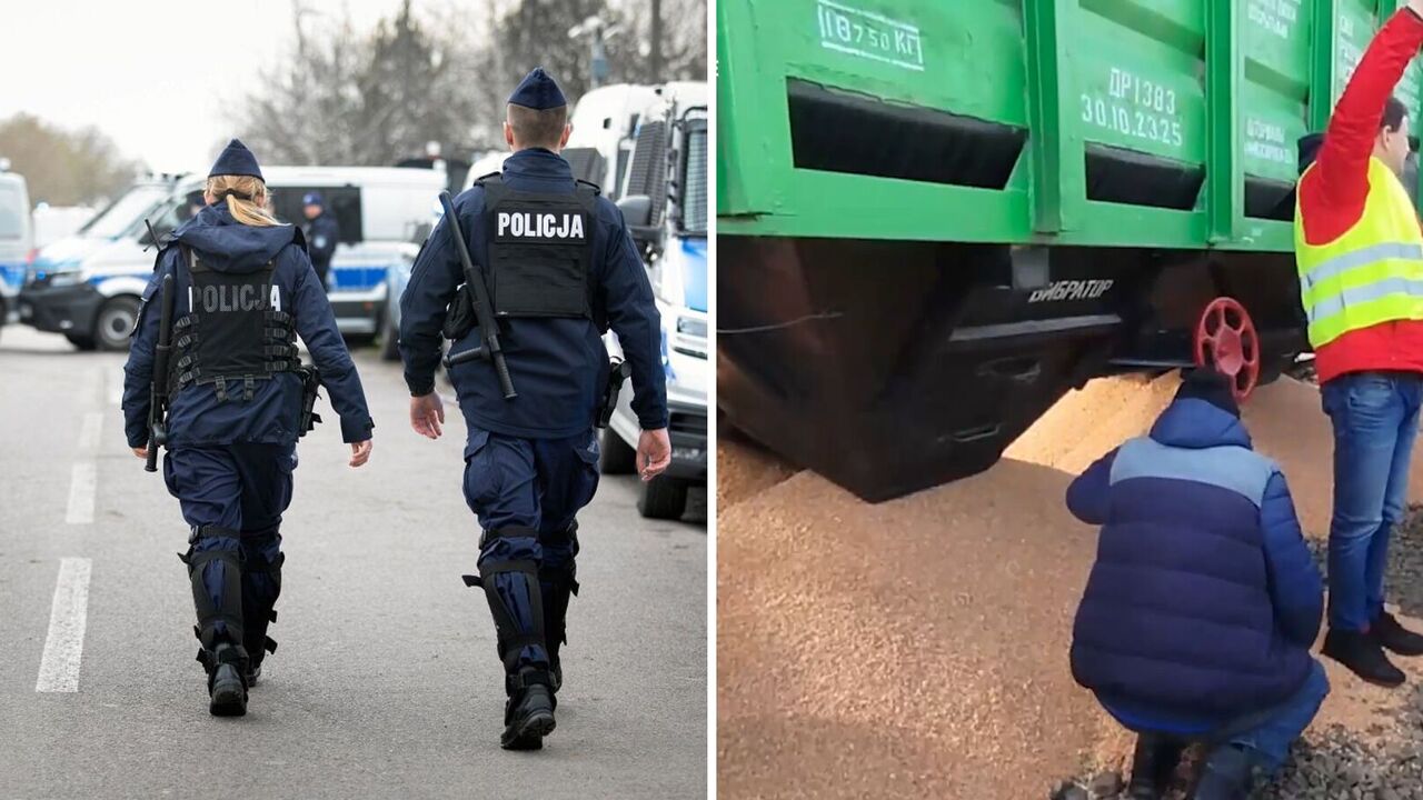 Police in Poland commented on the attack on Ukrainian grain wagons