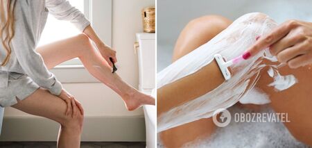 Almost all women make them: the main mistakes when shaving legs