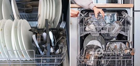 How to put dishes in the dishwasher so that they are perfectly clean: life hacks