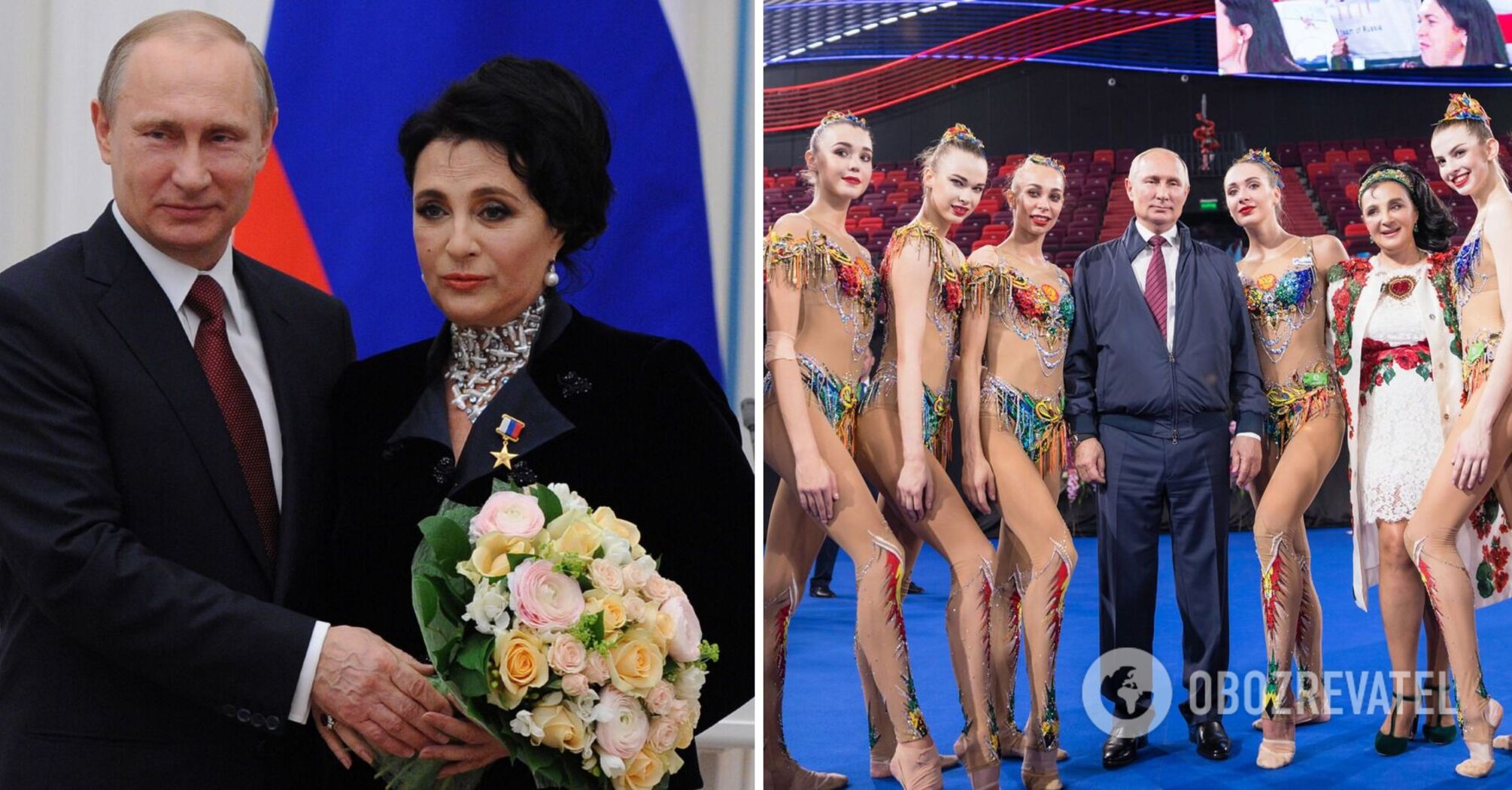 Russian rhythmic gymnastics declared Putin out of politics and became a laughingstock on the Internet