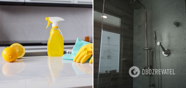 The perfect shower cabin cleaner is named: dirt and limescale will be gone in half an hour