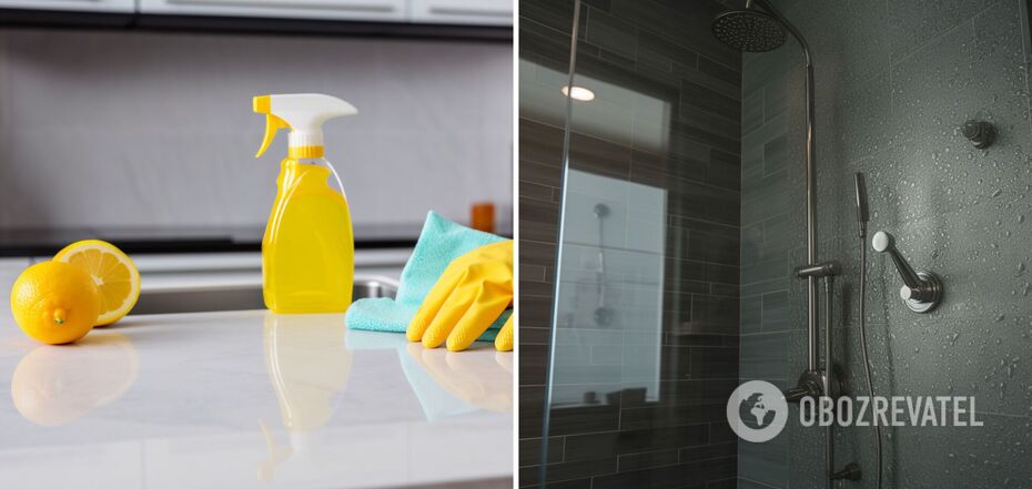 The perfect shower cabin cleaner is named: dirt and limescale will be gone in half an hour