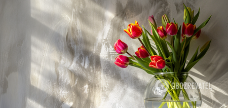 Jak zachować świeżość tulipanów na dłużej: jaki wazon wybrać
