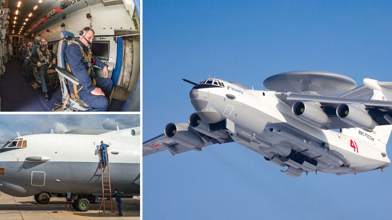 Modernization of the 2000s: how the downed Russian A-50U aircraft differs from the A-50 basic version. Photo