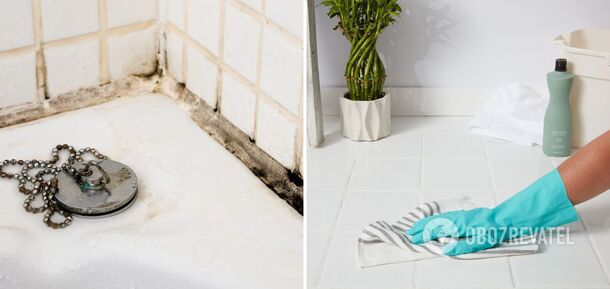 How to clean mold on bathroom sealant: an easy method